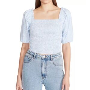 Steve Madden Susana square neck top NWT xs